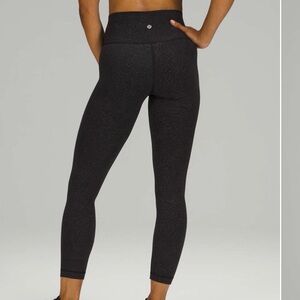 lululemon athletica Wunder Train High-Rise Tight 25" - Crunch Black